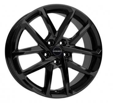 BORBET N 7.5X18 5X112 ET48 66.5 BLACK GLOSSY